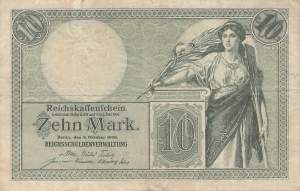 10 Mark 1906 M Ro.27b
